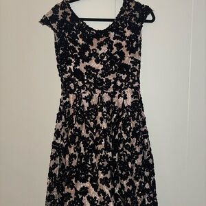 Vintage Yoana Barachi pink and black dress